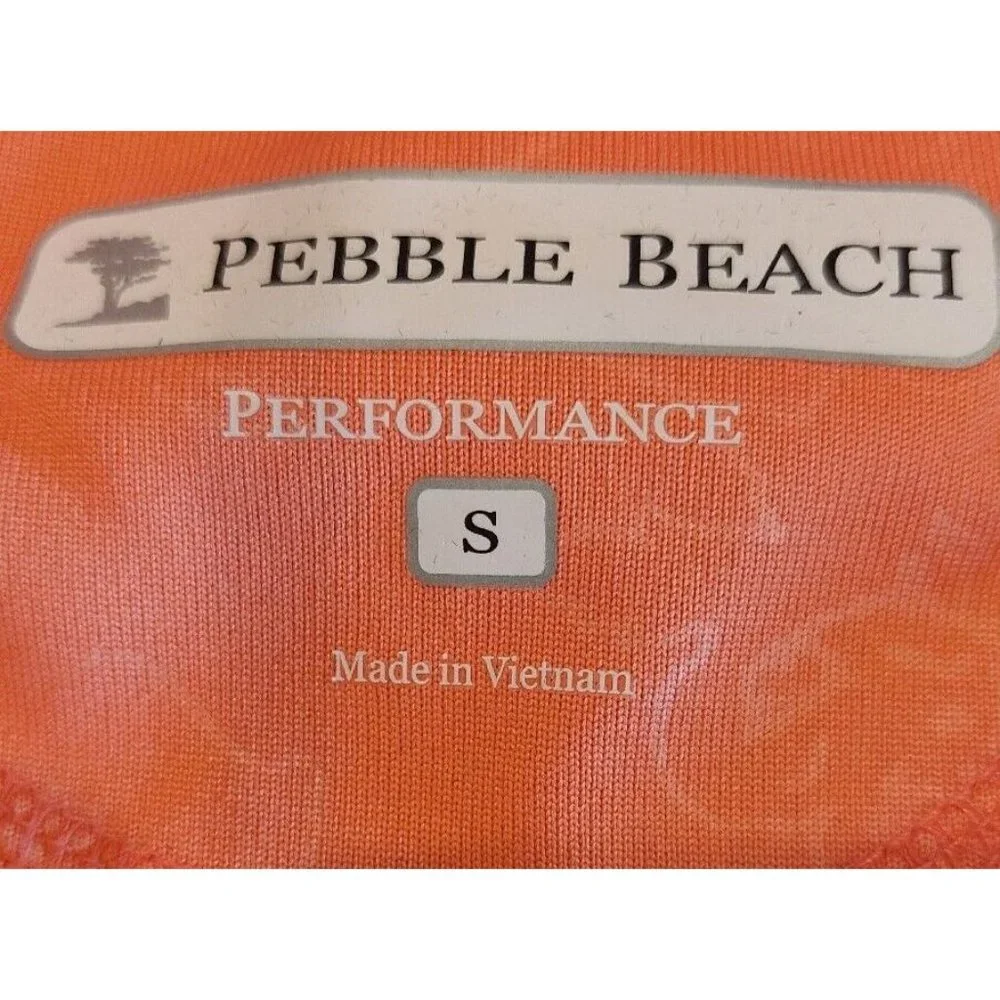 Pebble Beach Women’s Golf Polo Floral Print Shirt Size‎ Small
